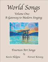 Longbow Publishing - World Songs, Vol.1 - Helppie/Kinney -  Voice/Piano